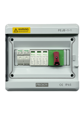 Projoy DC Junction Box - One String Input with MC4 Connectors