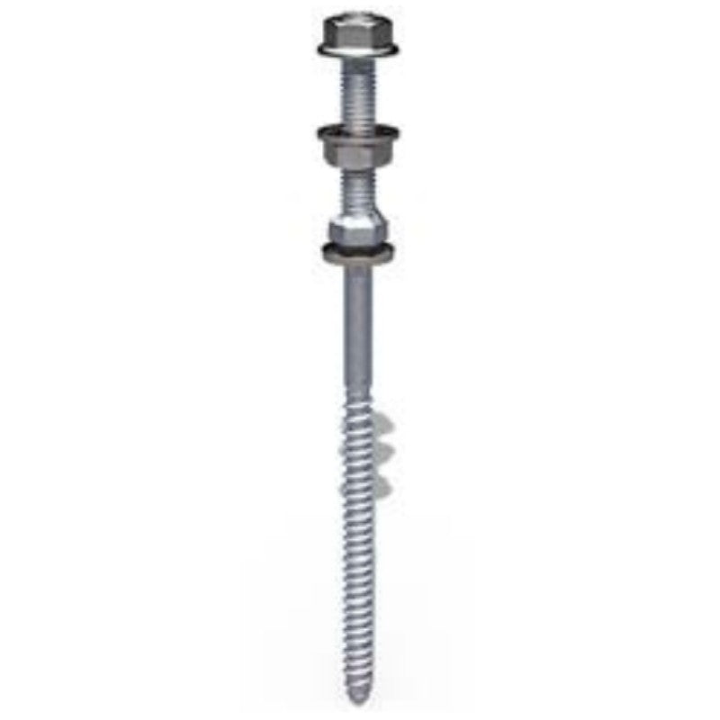 Renusol hanger bolt for *wooden* purlins 200mm 200/50