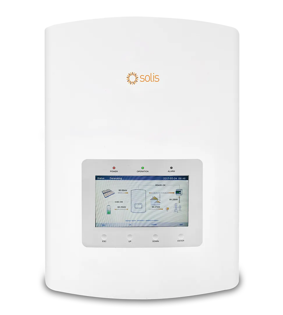 Solis Energy Storage 3.6kW Hybrid 5G Inverter With DC Switch