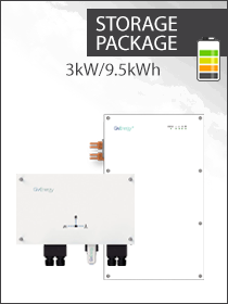 GivEnergy 3.0kW AC Coupled inverter with 9.5kWh Battery Package (9.5kWh)