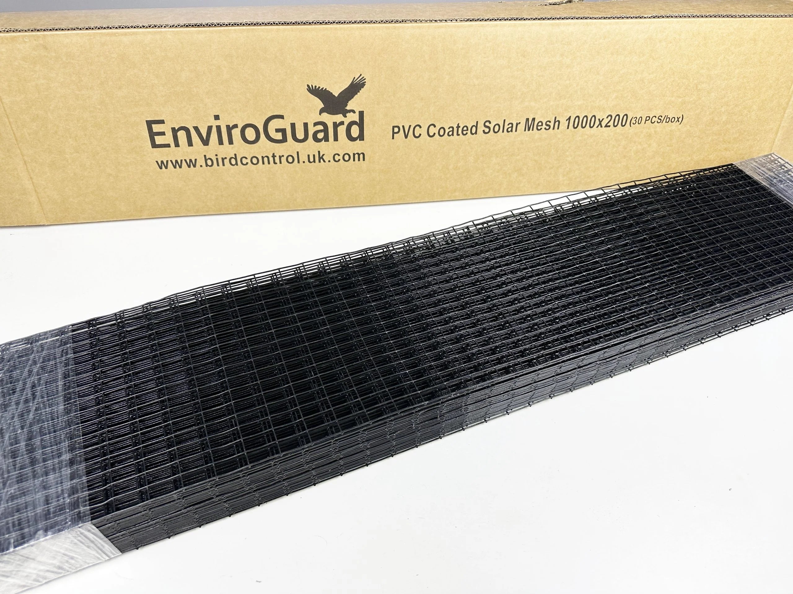 EnviroGuard Pre cut 1m Lengths – PVC Coated Solar Mesh