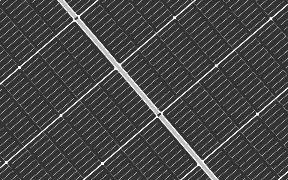 Trina Solar Vertex S 430W Mono PERC White Backsheet, Black Frame