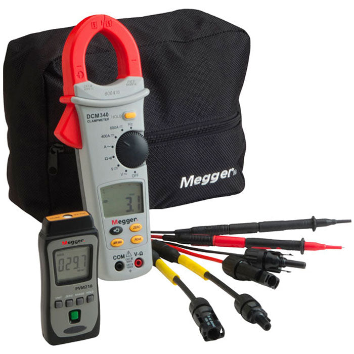 Megger PVK330 Photovoltaic Kit with Clamp Meter